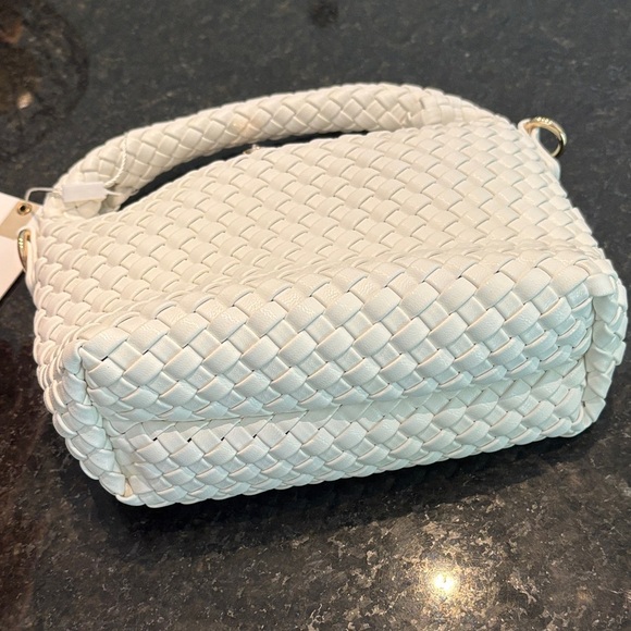 Moda Luxe Ivory Woven Mini Bag - Picture 5 of 7